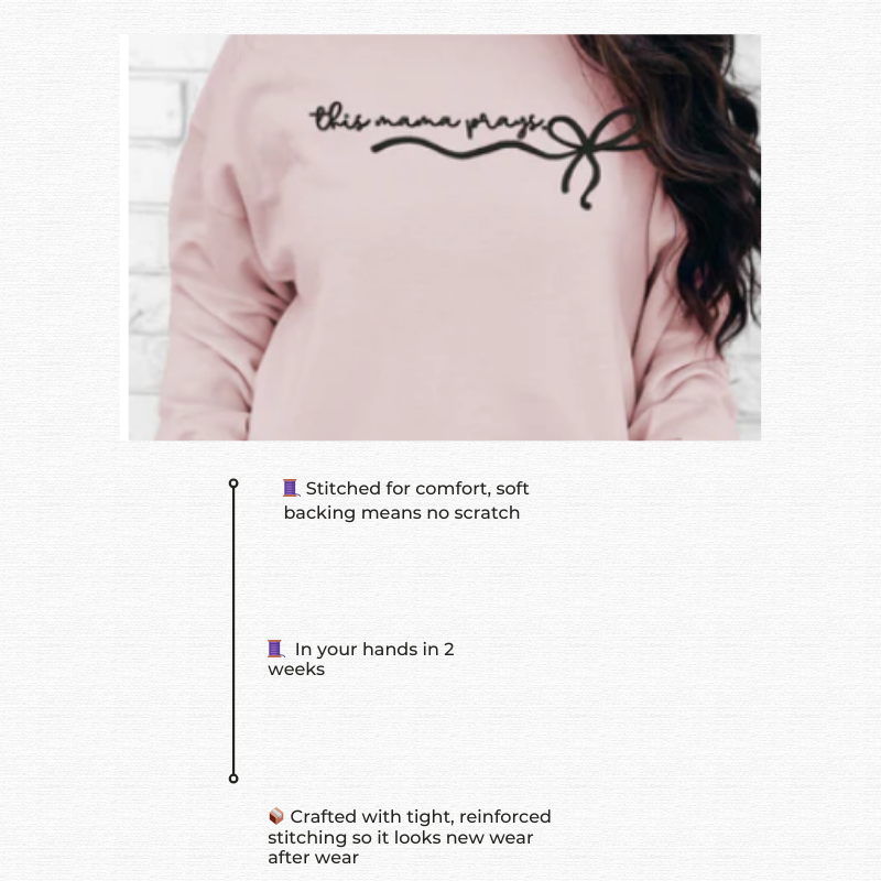 Choose Happy Embroidered Sweatshirt