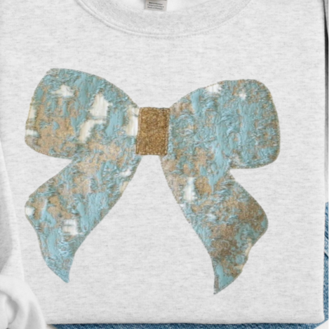 Champagne Dreams Embroidered Sweatshirt