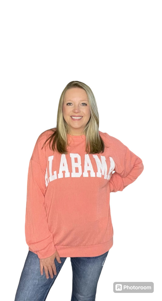 Alabama Ribbed Graphic Sweatshirt