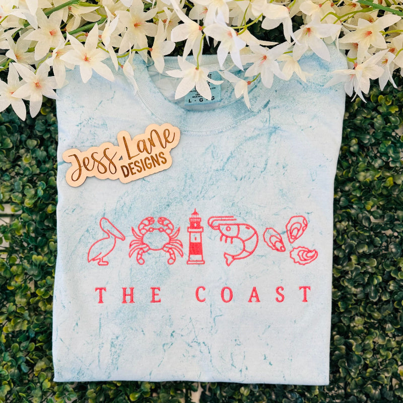 The Coast Embroidered T-Shirt 