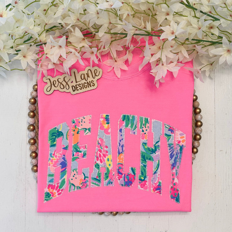 Beachy Embroidered T-Shirt 