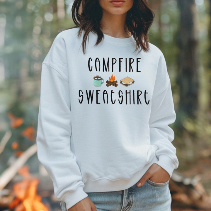 Campfire Embroidered Sweatshirt