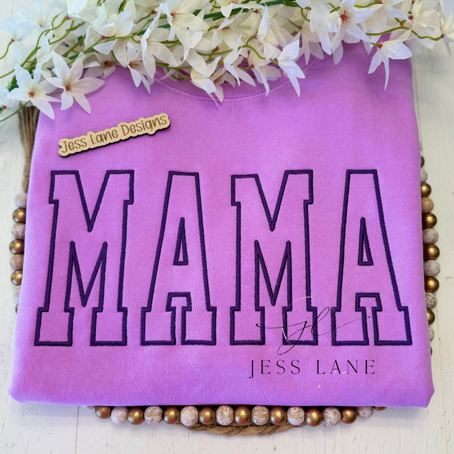 Mama Embroidered Sweatshirt!