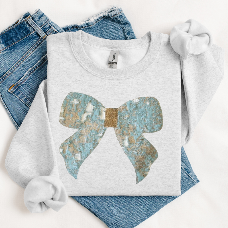 Champagne Dreams Embroidered Sweatshirt 