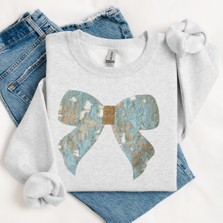 Champagne Dreams Embroidered Sweatshirt 