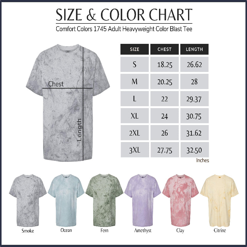 Gameday Football Helmet Embroidered Shirt – Comfort Colors Left Chest Tee