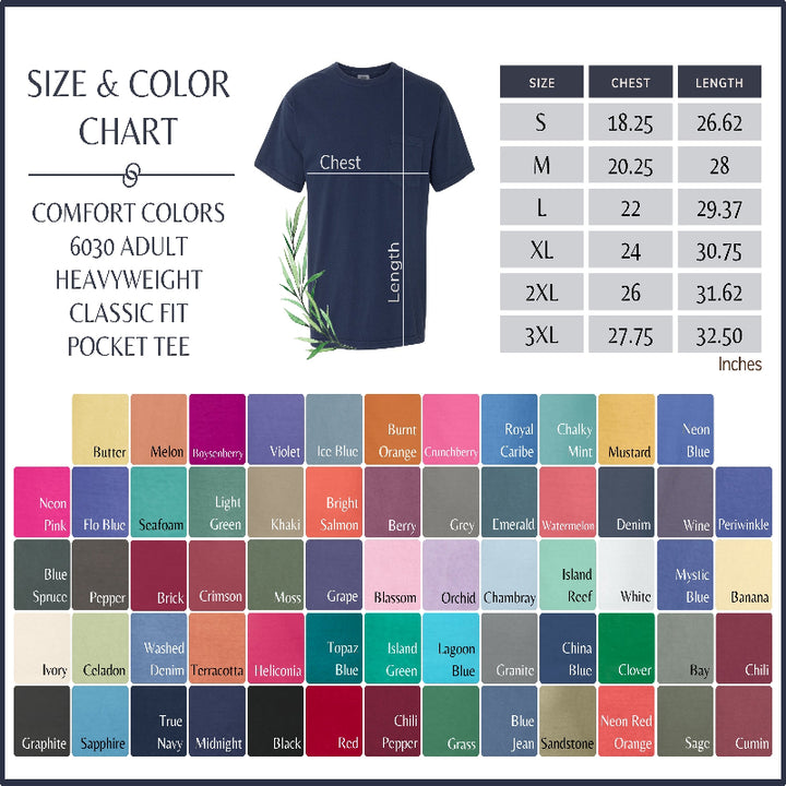 Floral Pocket Monogram Embroidered T-Shirt