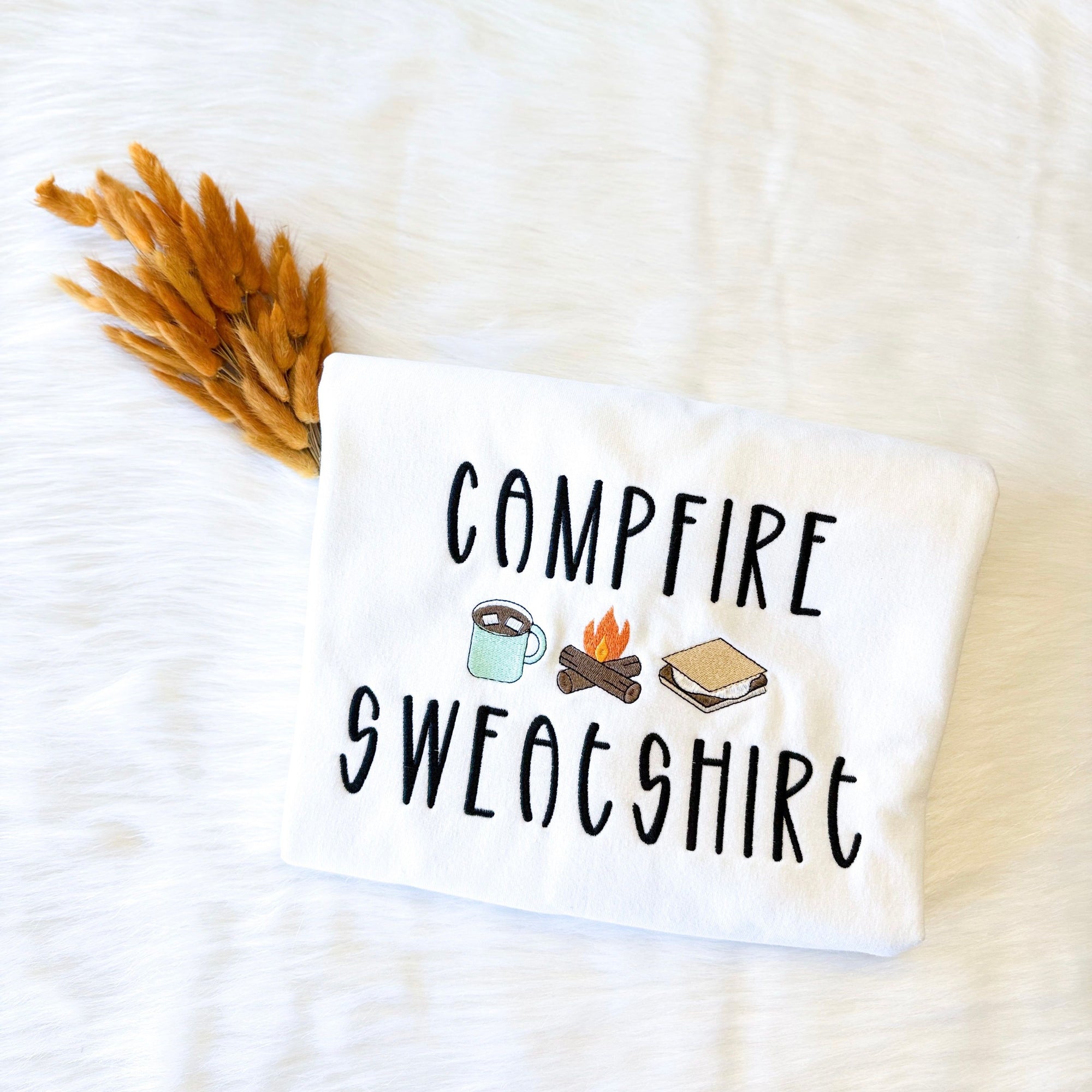 Campfire Embroidered Sweatshirt