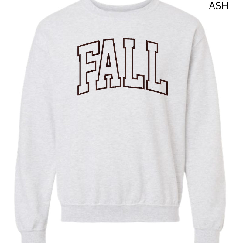 Fall Embroidered Sweatshirt 
