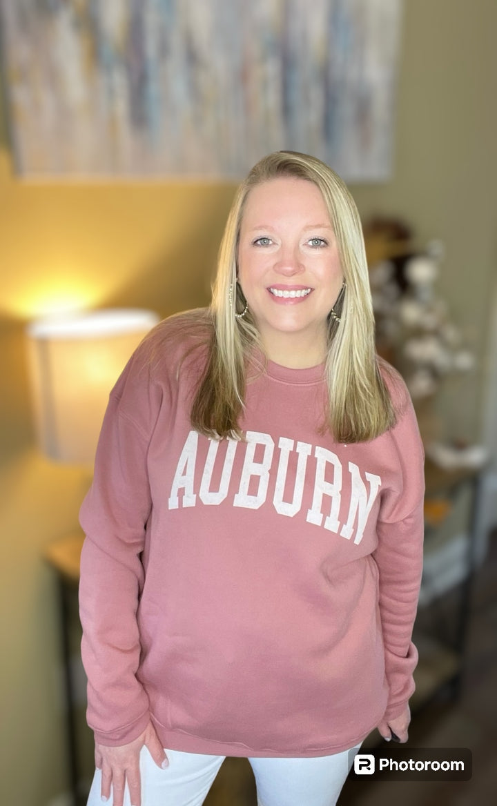 Auburn Sweatshirt In Mauve