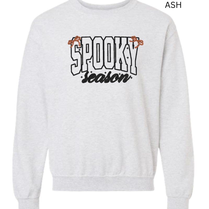 Spooky Season Embroidered Sweatshirt 