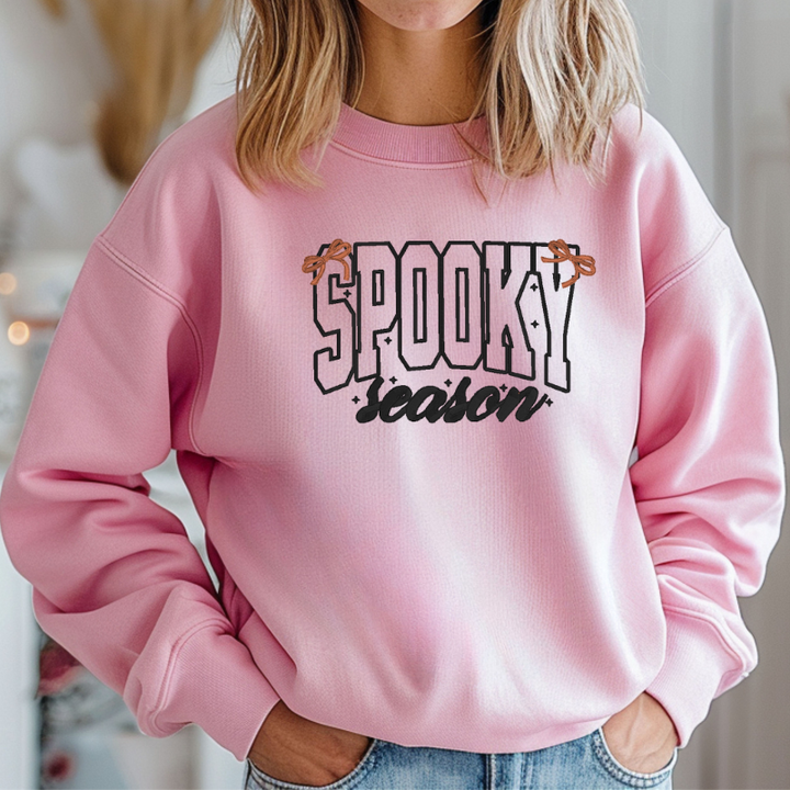 Spooky Season Embroidered Sweatshirt 