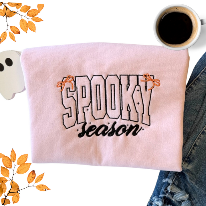 Spooky Season Embroidered Sweatshirt 