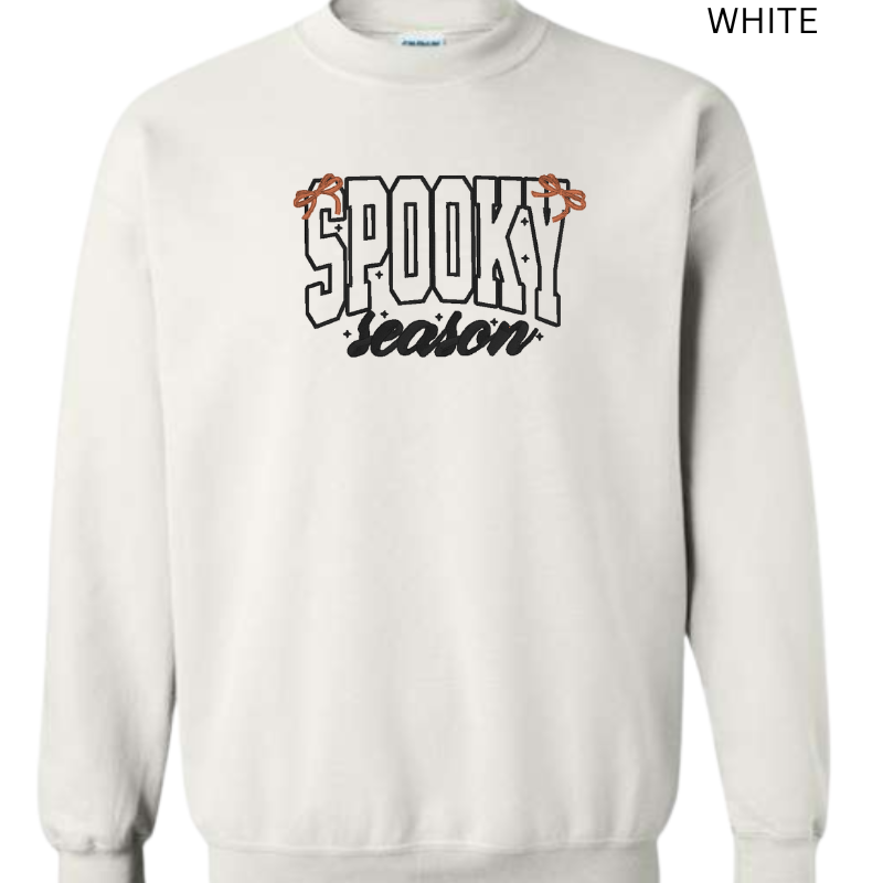 Spooky Season Embroidered Sweatshirt 