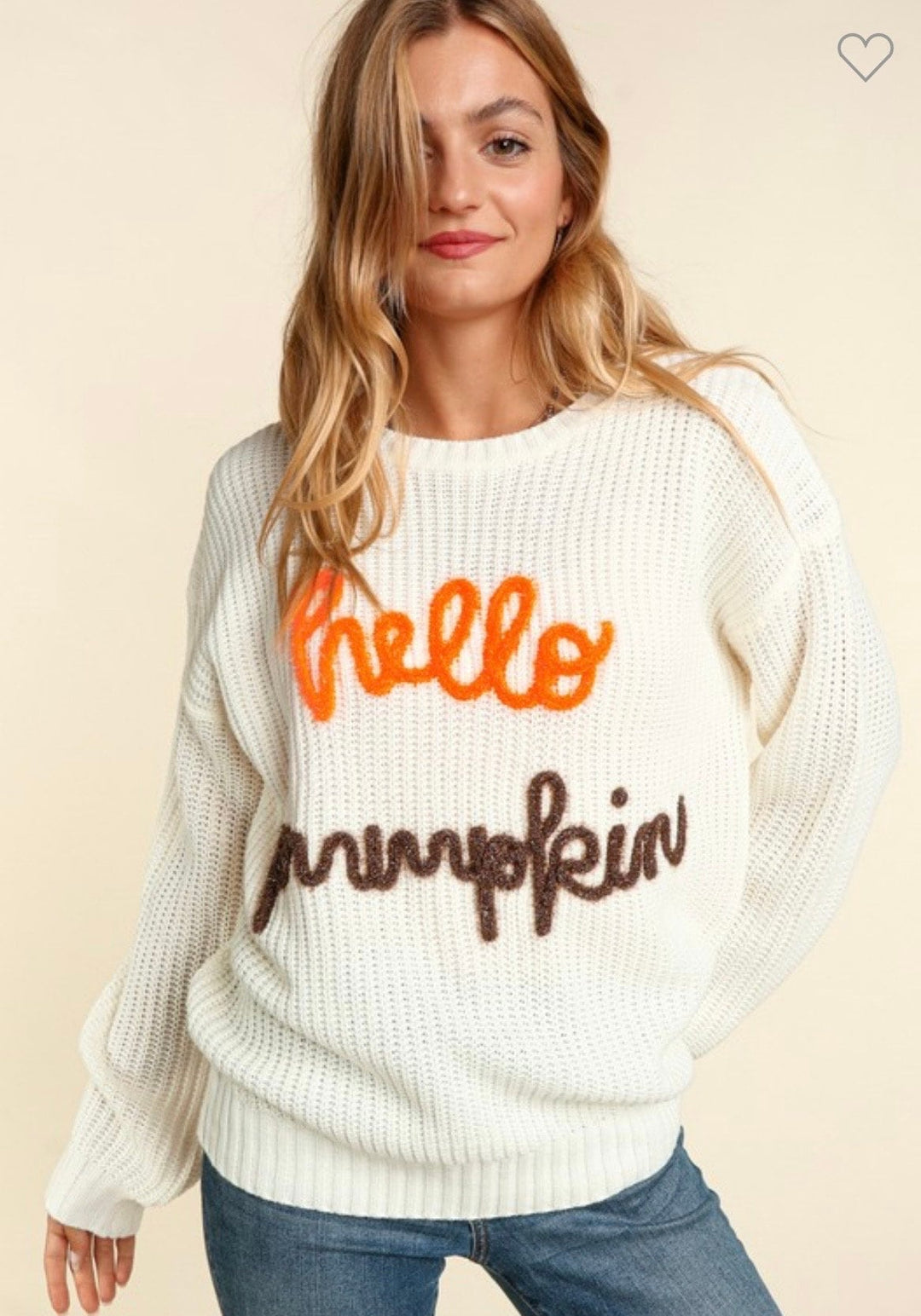 Hello Pumpkin Sweater | Fall Tinsel Sweater | Fall Sweater For Women | Pumpkin Sweater For Mom | Thanksgiving Outfit