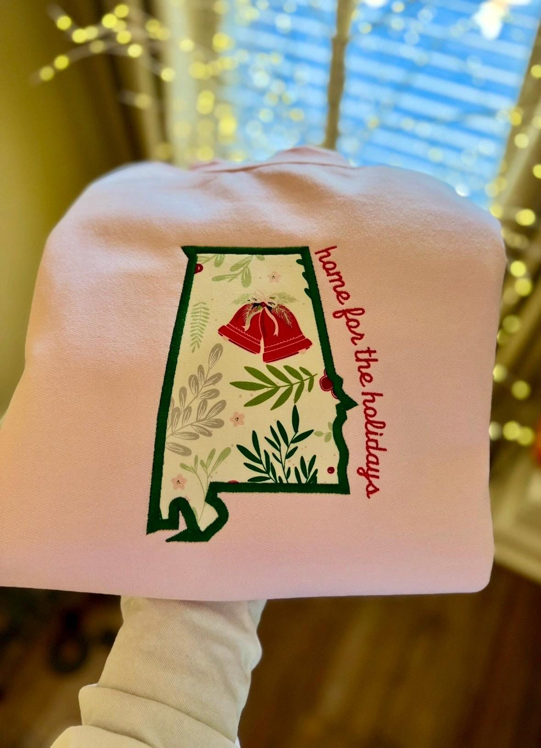 Personalized State Christmas Sweatshirt 