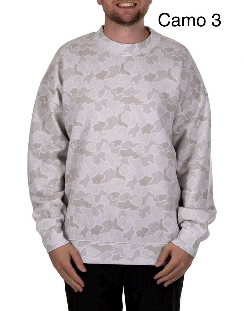 Monogram Camo Sweatshirt for Women