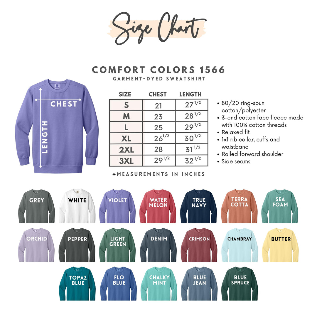 Pumpkin Season Embroidered Sweatshirt | Forest Green Crewneck, Autumn Comfort