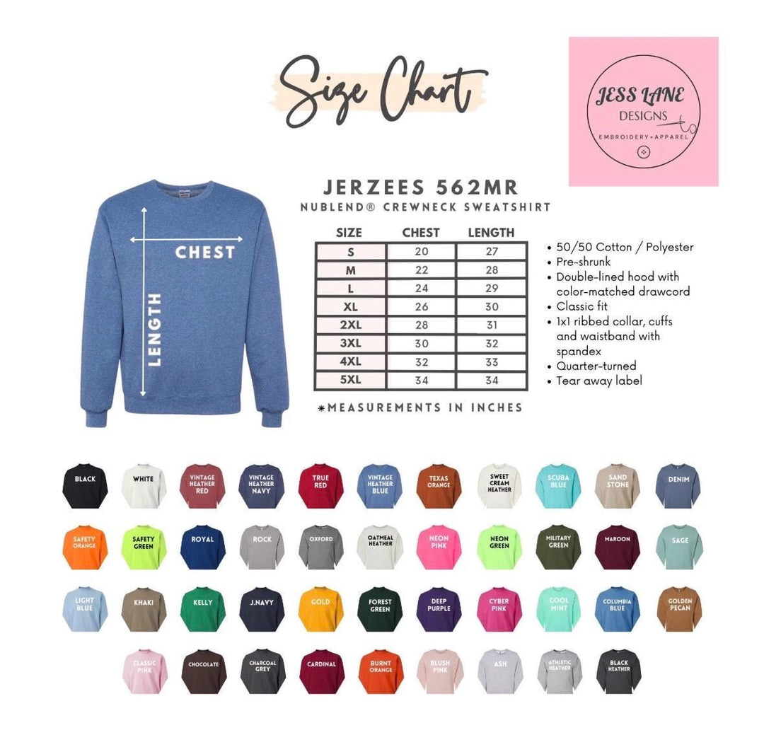 Honey Embroidered Sweatshirt or Tee