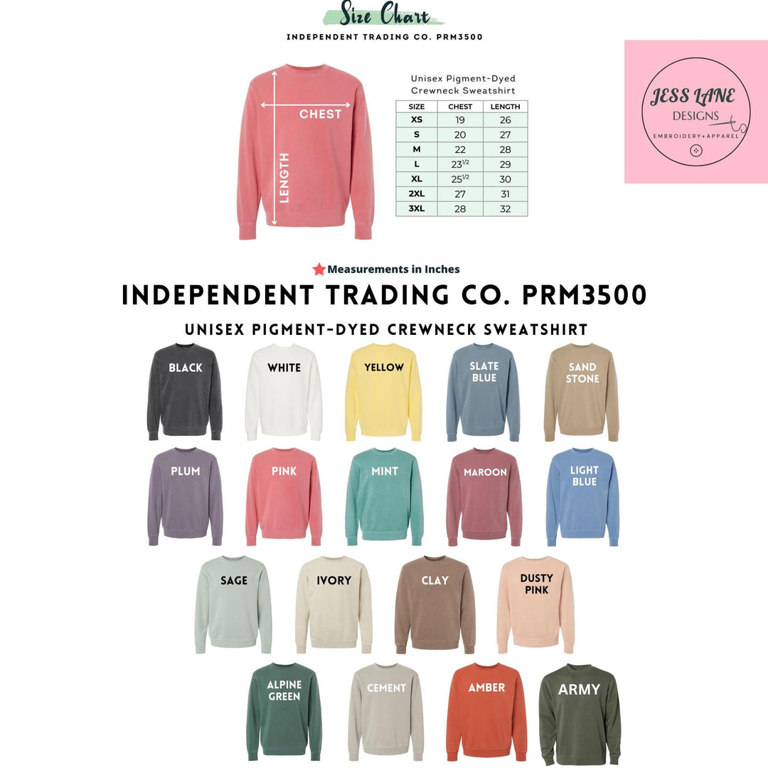 Pumpkin Season Embroidered Sweatshirt | Forest Green Crewneck, Autumn Comfort