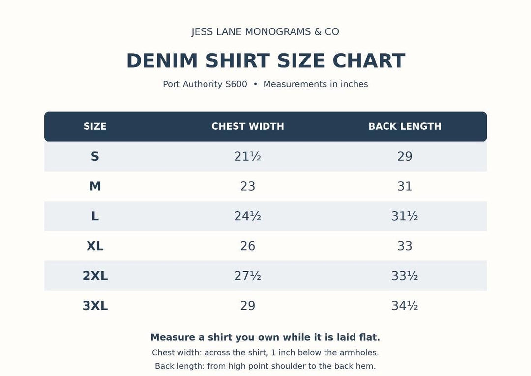 Monogrammed Denim Shirt for Women, Personalized Embroidered Button Down Shirt, Custom Initial Long Sleeve Denim Top, Gift for Women
