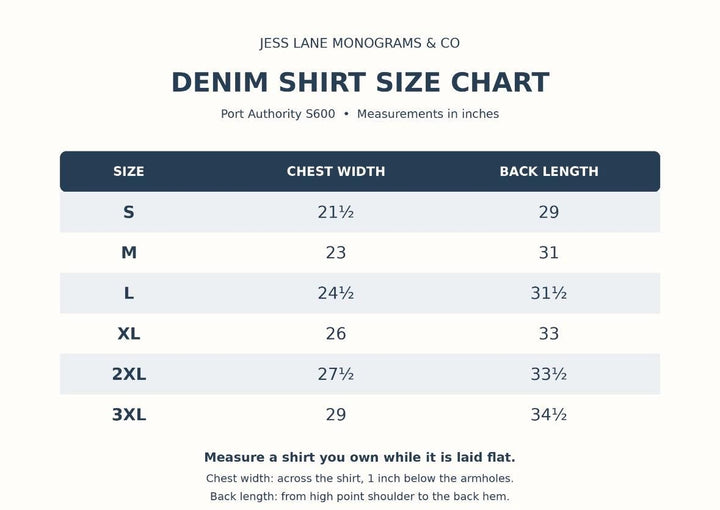 Monogrammed Denim Shirt for Women, Personalized Embroidered Button Down Shirt, Custom Initial Long Sleeve Denim Top, Gift for Women